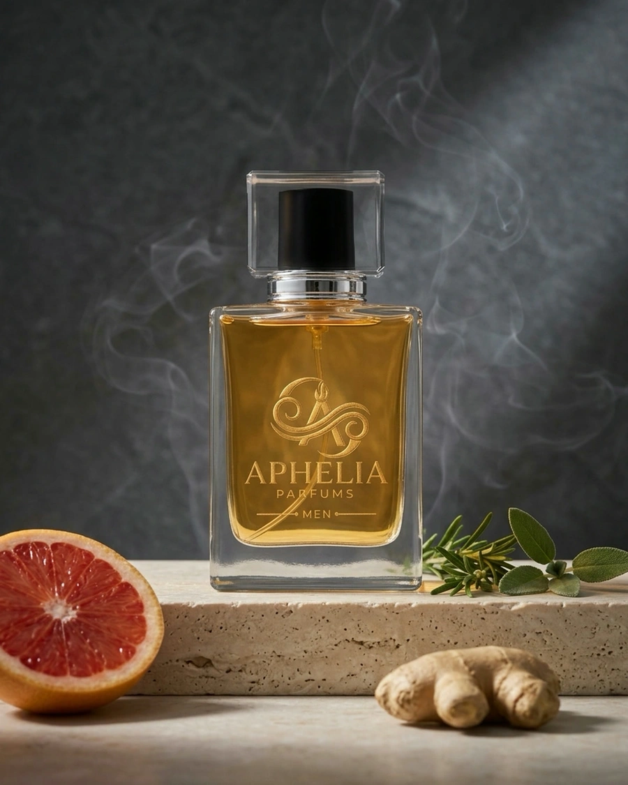 APH-3130 — Biberiyeli Amber parfüm şişesi